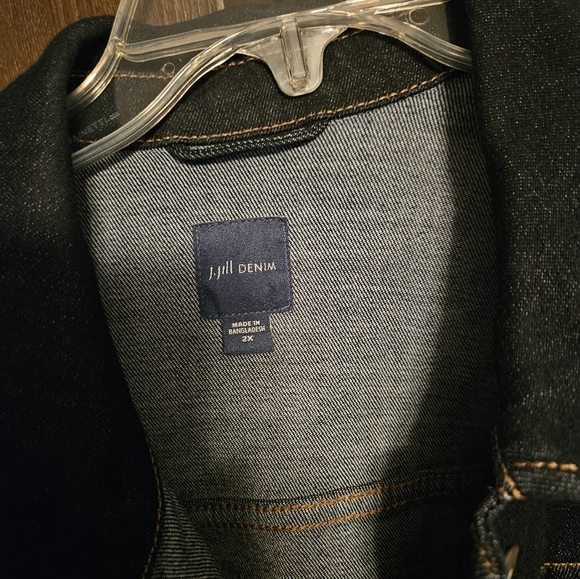 Dark Wash Denim Jacket - Picture 2 of 2